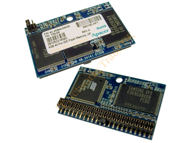 582130-HF1 HP 44-Pin IDE 4GB Flash Card Memory Hf Rohs Apacer Module
