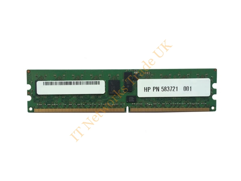 583721-001 HP 2GB ECC Registered 240-Pin Cache DIMM Memory Module for P6300/P6500 Controllers Raid Controller Memory