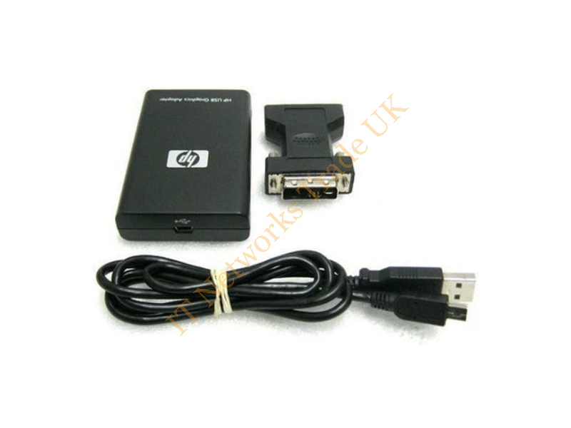SKU: 584670-001 - HP - USB to DVI Graphics Adapter - Retail Processor