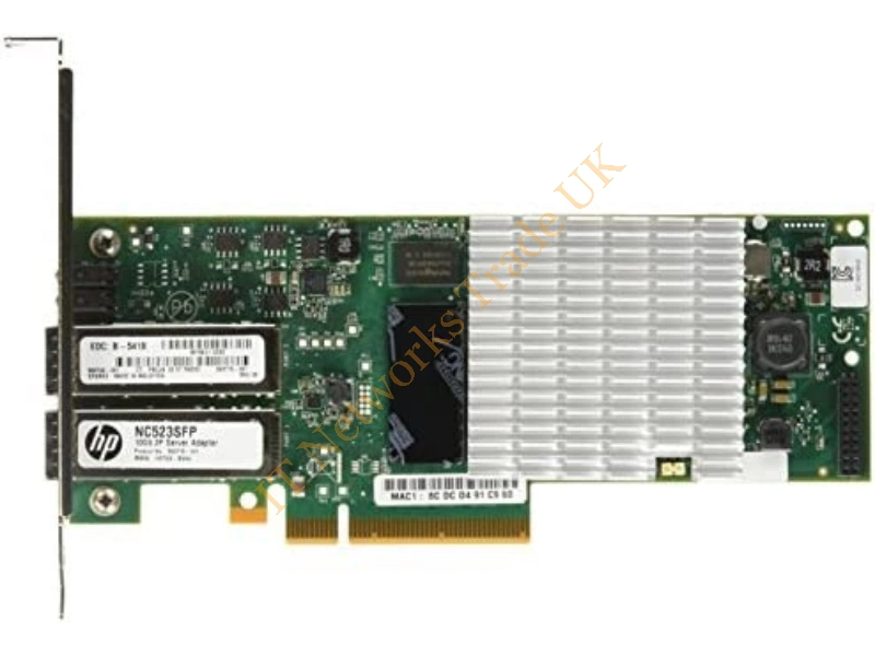 586444-001 HP NC550SFP PCI-Express 2-Port 10GBe Gigabit Ethernet Network Interface Card