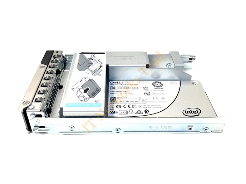 58C54 Dell 480GB SATA 6Gb/s Read Intensive 512e 2.5-inch Solid State Drive for 14G PowerEdge Server SSD Storage