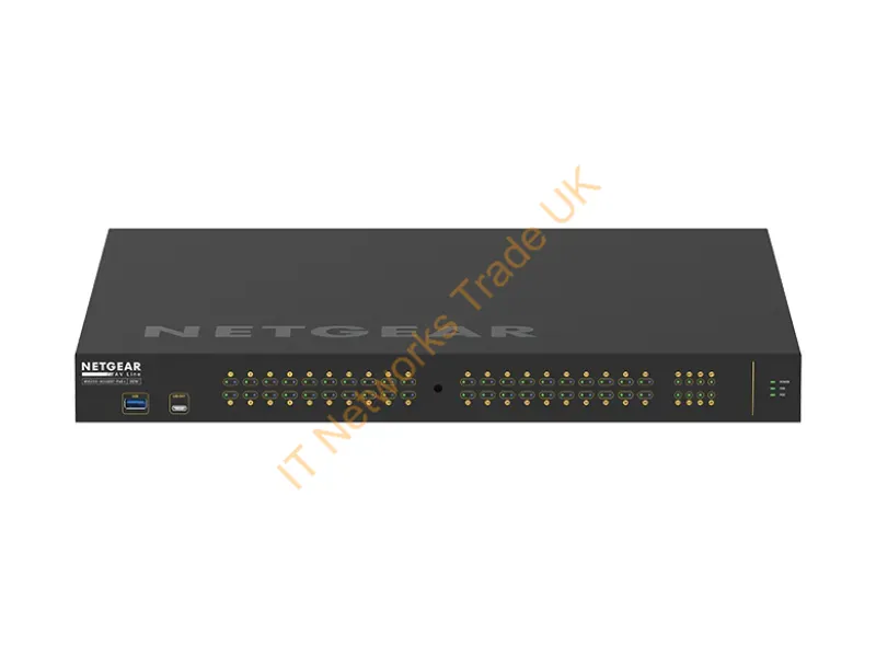 59-0000450011 - Netgear M4250-40G8Xf-Poe+ Managed L2/L3/L4 Gigabit Ethernet (10/100/1000) Power Over Ethernet (Poe) 1U Black