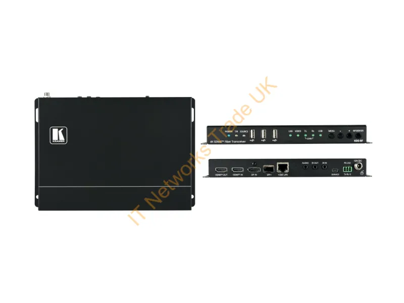 59-001990 - Kramer Electronics Kds-8F Av Transmitter & Transceiver Black