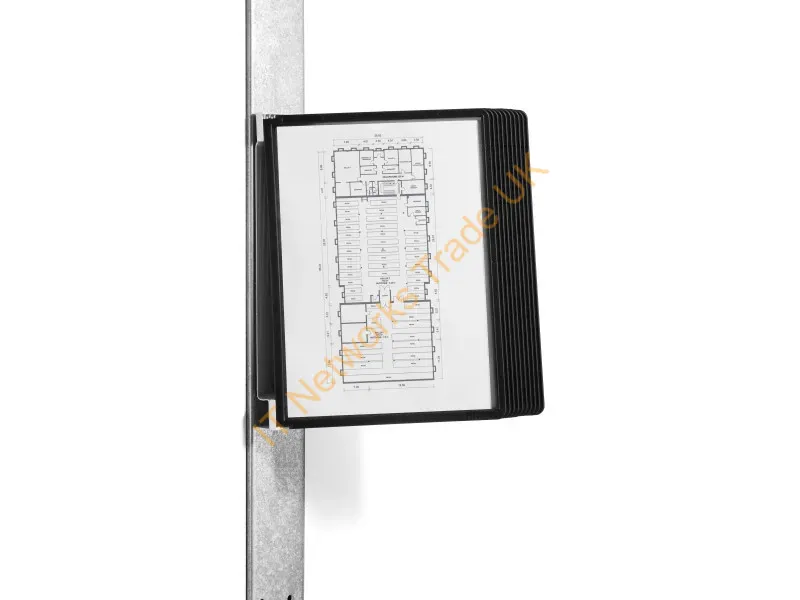 591801 - Durable VARIO document display carousel Wall Portrait A4