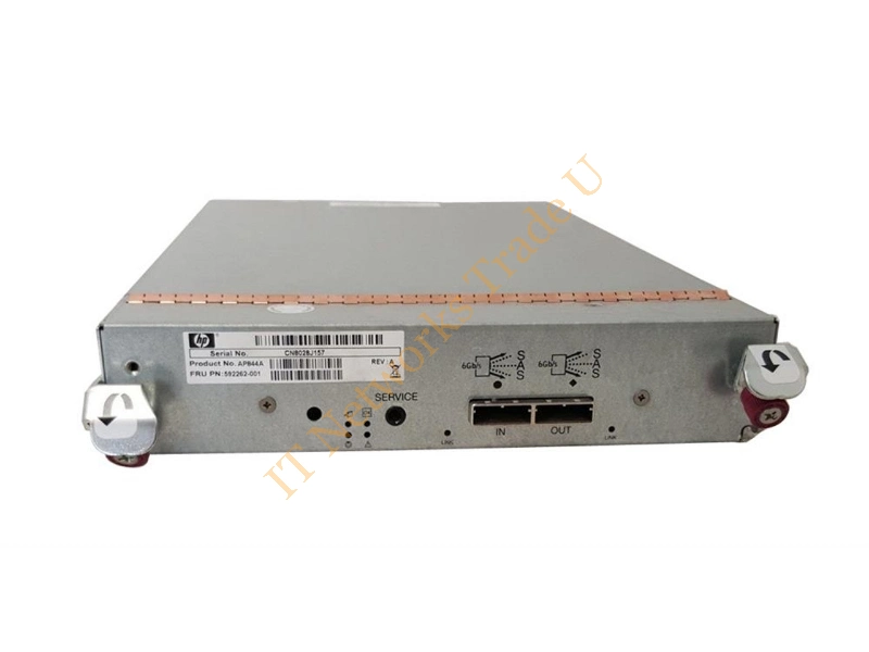 592262-001 HP StorageWorks P2000 G3 LFF 6GB/s SAS I/O Controller Module Raid Controller