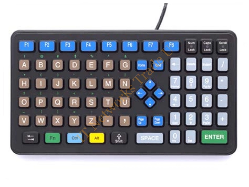 592GUK000054 - Getac 592GUK000054 USB + PS/2 English Multicolour keyboard