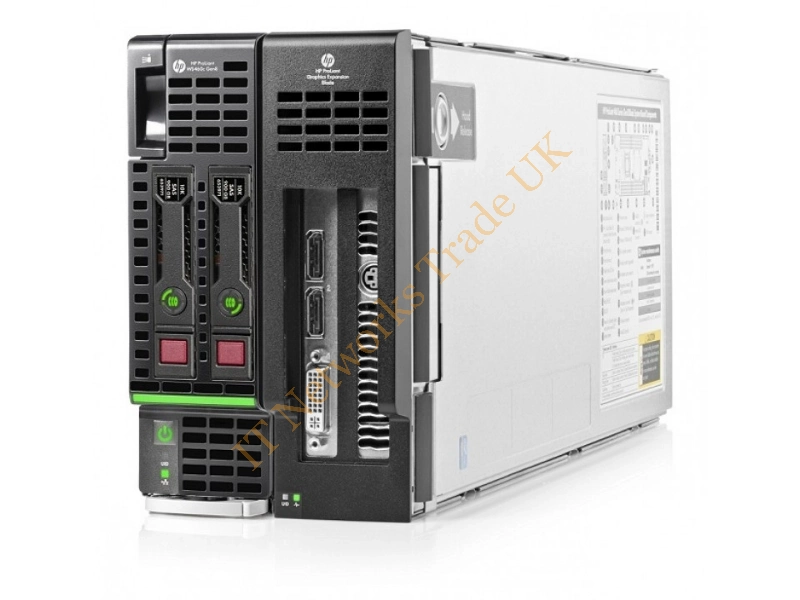 594937-B21 HP ProLiant Ws460c G6 WorkStation Blade- 1x Xeon Qc E5630 2.53GHz 2GB DDR3 SDRAM 2x 10 Gigabit Ethernet Blade WorkStation Server System