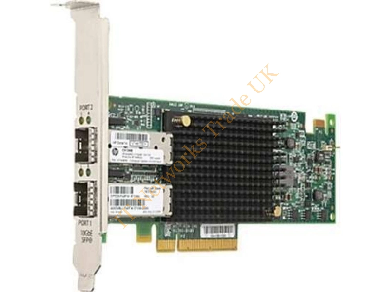 595325-001 HP StorageWorks Cn1000e Dual Port PCI-Express 2.0 X8 Converged Network Adapter