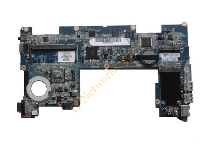 598011-001 HP System Board with Intel Atom N450 1.66GHz CPU without WWAN for Mini 210 Series Laptop Laptop Motherboard