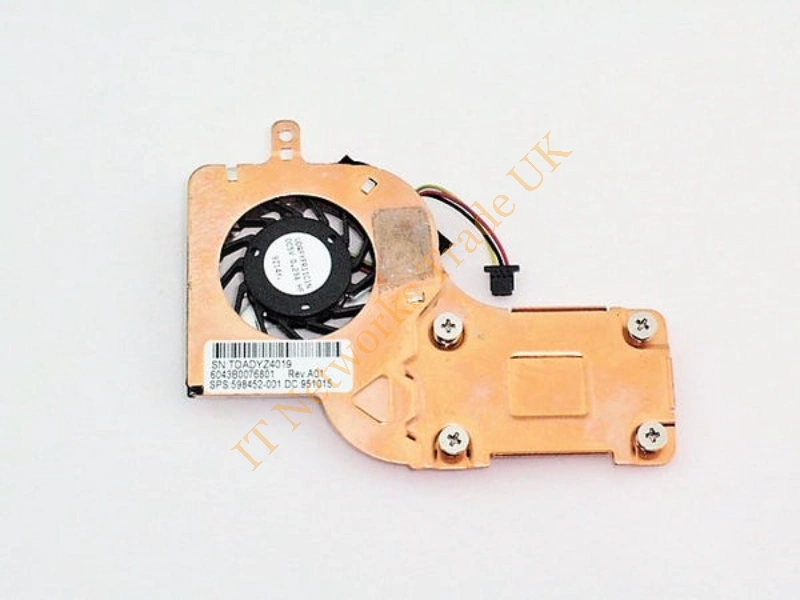 598452-001 HP Fan Heatsink Assembly for Mini 5102 Fans And Heatsink Combo