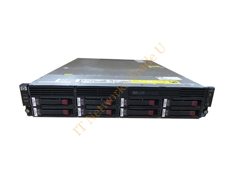 599469-001 HP P4300 G2 3.6TB iSCSI Rack Mount SAN Storage Array System Network Storage System