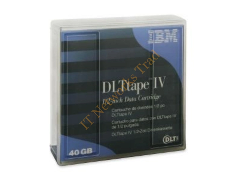 59H3040 IBM DLT IV Tape Cartridge DLT DLTtapeIV 35GB (Native) / 70GB (Compressed) 1 Pack Tape Media Storage
