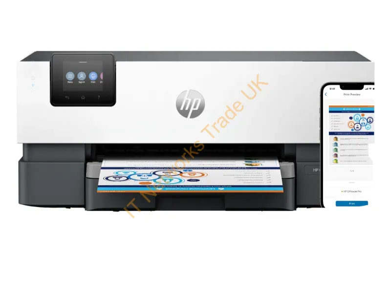 5A0S1A#B1H - Hp Officejet Pro 9110B Wireless Color Printer, Two-Sided Printing