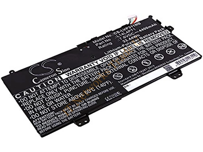 5B10G75096 Lenovo 4-Cell 4680mAh 34Wh 7.6V Li-Poly Battery for Yoga 3 11 (5Y71) Laptop Battery