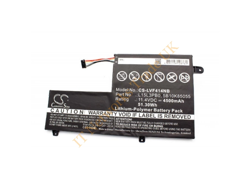 5B10K85055 Lenovo 3-Cell 11.4-Volts 52.5Wh 4610mAh Battery for Yoga 710-15IS Laptop Battery