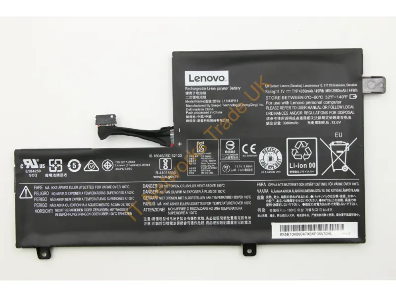 5B10K88047 Lenovo 45Wh 11.1V Battery for Chromebook 11 N22/N23/N24 Laptop Battery