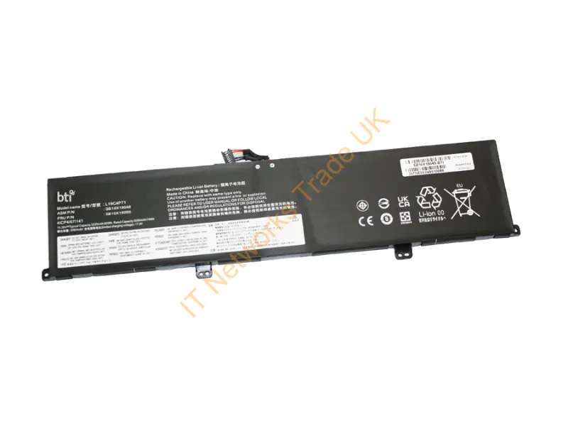 5B10X19049-BTI - Bti 5B10X19049- Industrial Rechargeable Battery Lithium-Ion (Li-Ion) 5210 Mah 15.36 V