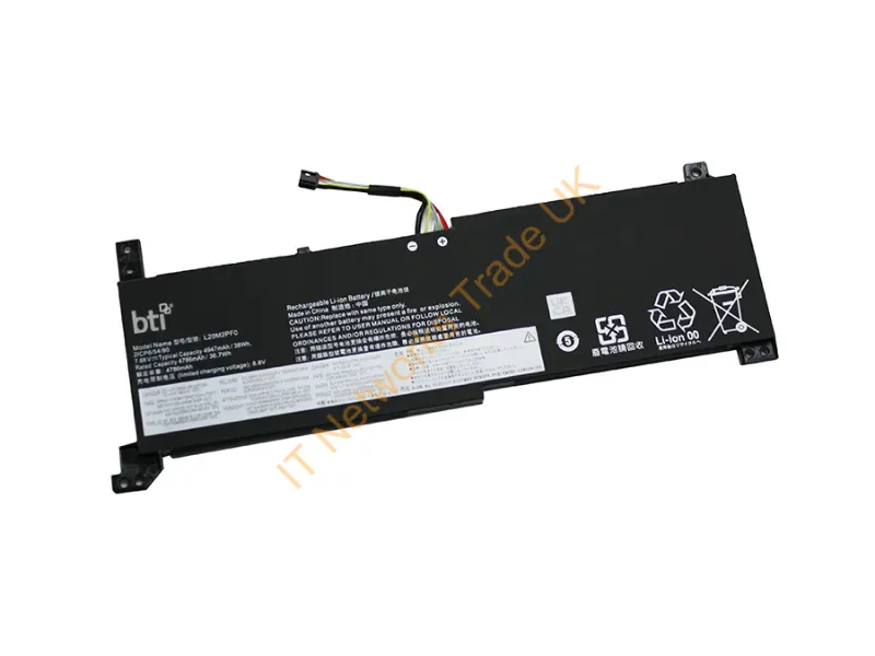 5B11B36278-BTI - Bti 5B11B36278- Industrial Rechargeable Battery Lithium-Ion (Li-Ion) 4950 Mah 7.68 V