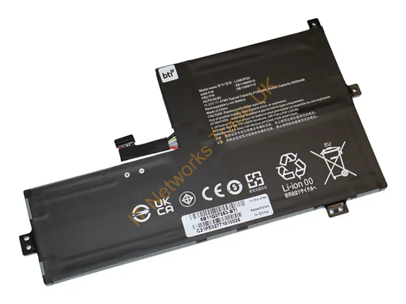 5B11Q37253-BTI - Bti Bti 5B11Q37253-Bti 3-Cell 11.31V Li-Ion Notebook Battery For Lenovo Chromebook 500E Gen 4S 83L4