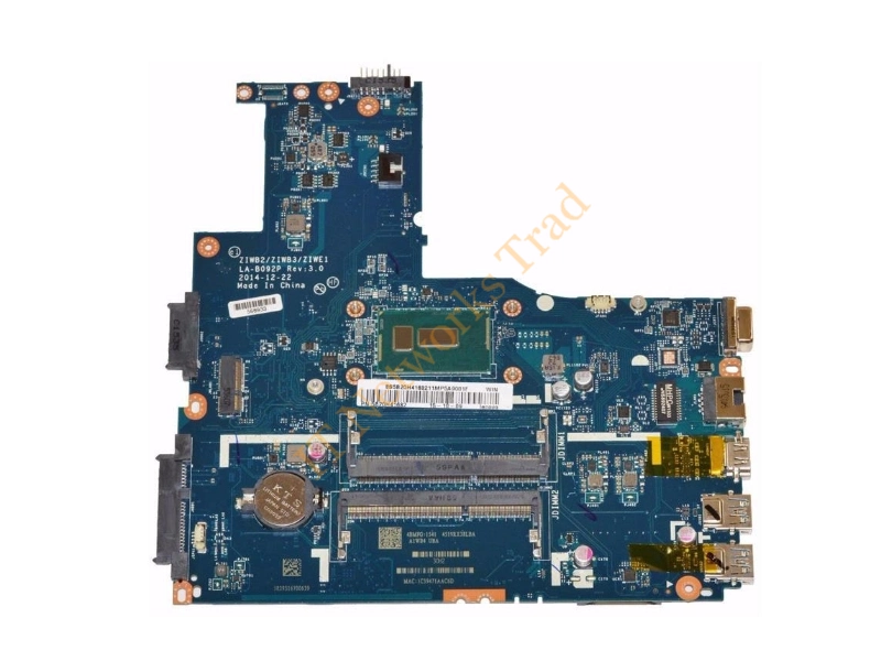 5B20H41682 Lenovo System Board with Intel I5-5200U 2.2GHz CPU for B40-80 Laptop Laptop Motherboard