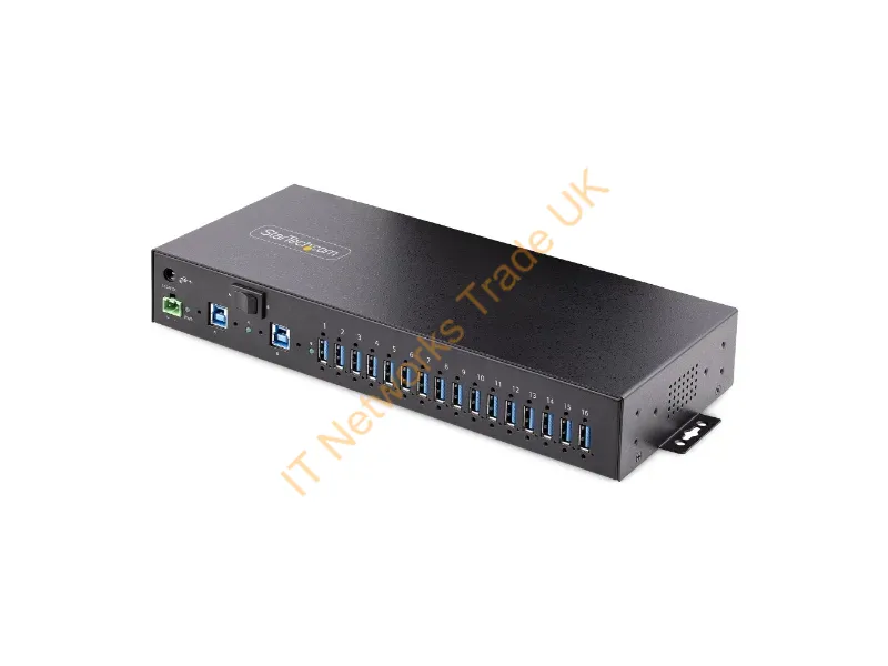 5G16AINDS-USB-A-HUB - Startech.Com 5G16Ainds-Usb-A-Hub Interface Hub Usb 3.2 Gen 1 (3.1 Gen 1) Type-B 5000 Mbit/S Black