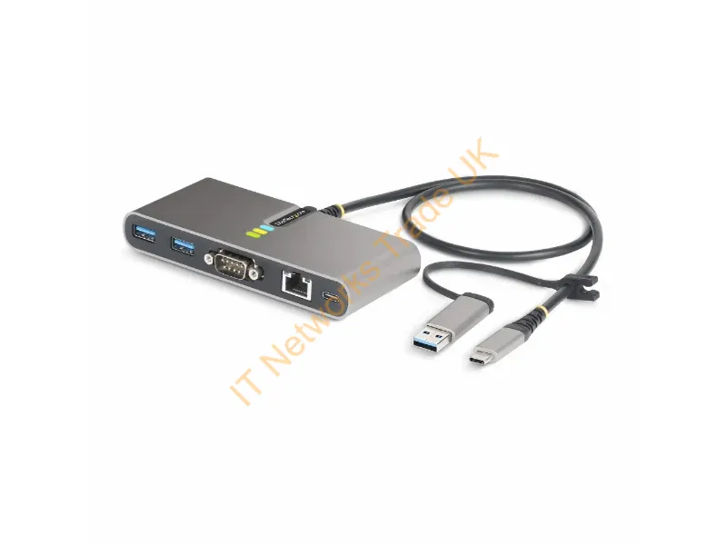 5G2A1SGBB-USB-C-HUB - Startech.Com 5G2A1Sgbb-Usb-C-Hub Laptop Dock/Port Replicator Wired Usb 3.2 Gen 1 (3.1 Gen 1) Type-C Gray