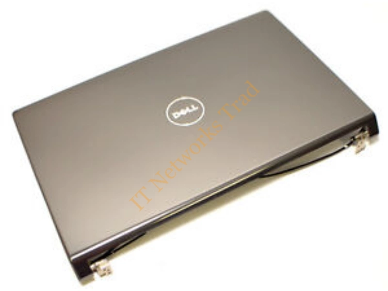 5J43X Dell Studio 1555 LED Yellow Skull Wing Back Cover Laptop Accessory
