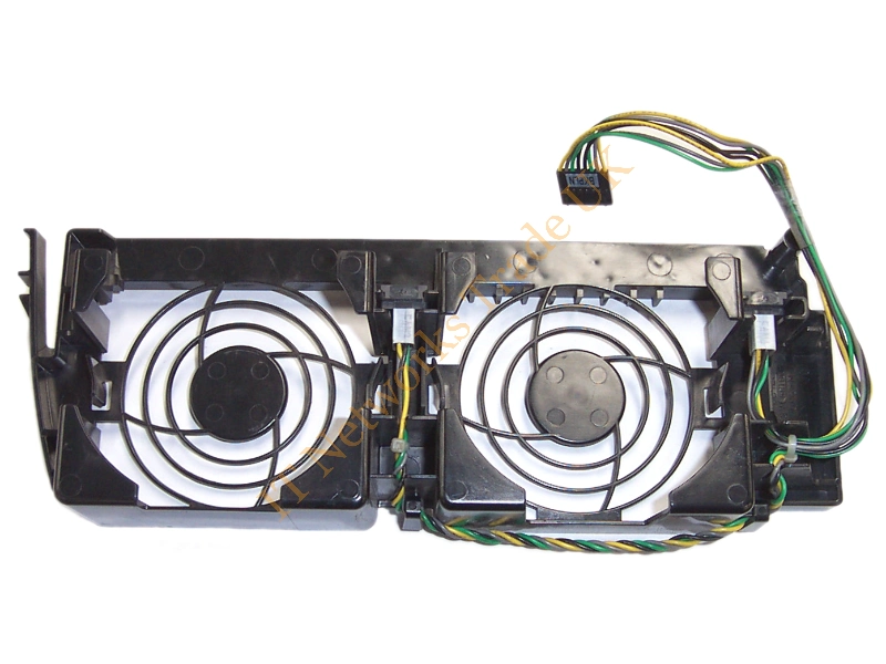 5M106 Dell PE2500/2600 2-FAN Bracket Assembly Cooling Fan