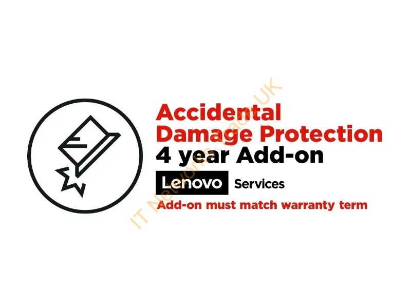 5PS0A22966 - Lenovo 4Y Accidental Damage Protection 4 year(s)
