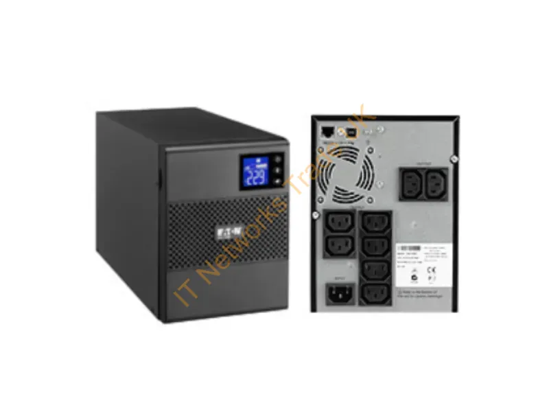 5SC1000I - Eaton 5SC1000i 1000VA 8AC outlet(s) Tower Black uninterruptible power supply (UPS)