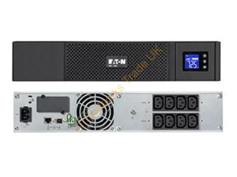 5SC1500IR - Eaton 5SC 1500I RACK2U Line-Interactive 1500VA 8AC outlet(s) Rackmount Black uninterruptible power supply (UPS)