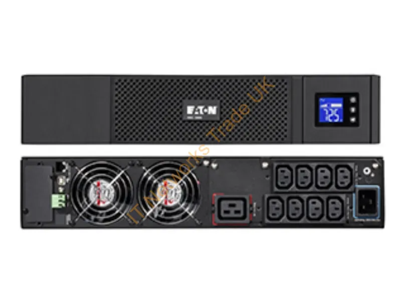 5SC3000IRT - Eaton 5SC 3000I RT2U Line-Interactive 3000VA 9AC outlet(s) Rackmount/Tower Black uninterruptible power supply (UPS)
