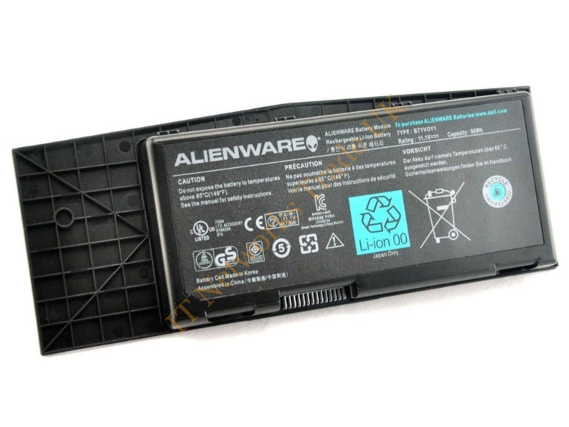 5WP5W Dell 9-Cell 11.1V Li-ion Battery for Alienware M17x R3 R4 Laptop Battery