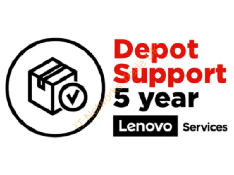 5WS0W86650 - Lenovo 5Y Depot/CCI upgrade from 2Y Depot/CCI 5 year(s)