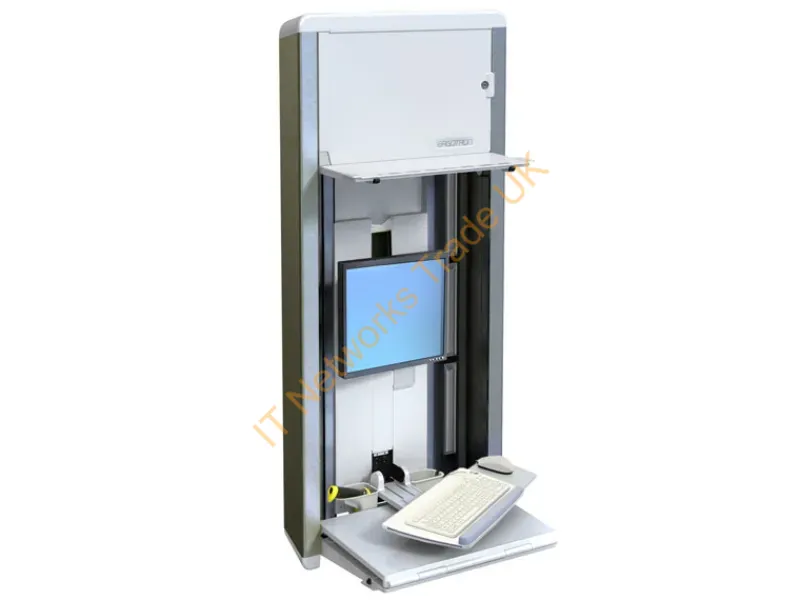 60-595-062 - Ergotron Styleview Vl Enclosure 22" Wall Silver