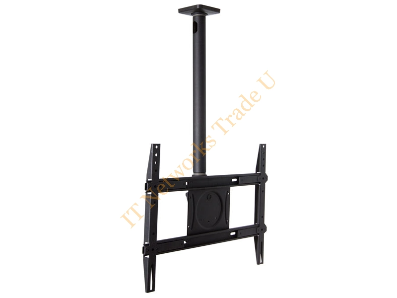 60-842-223 - Ergotron Neo-Flex 65" Black flat panel ceiling mount Monitor Accessory