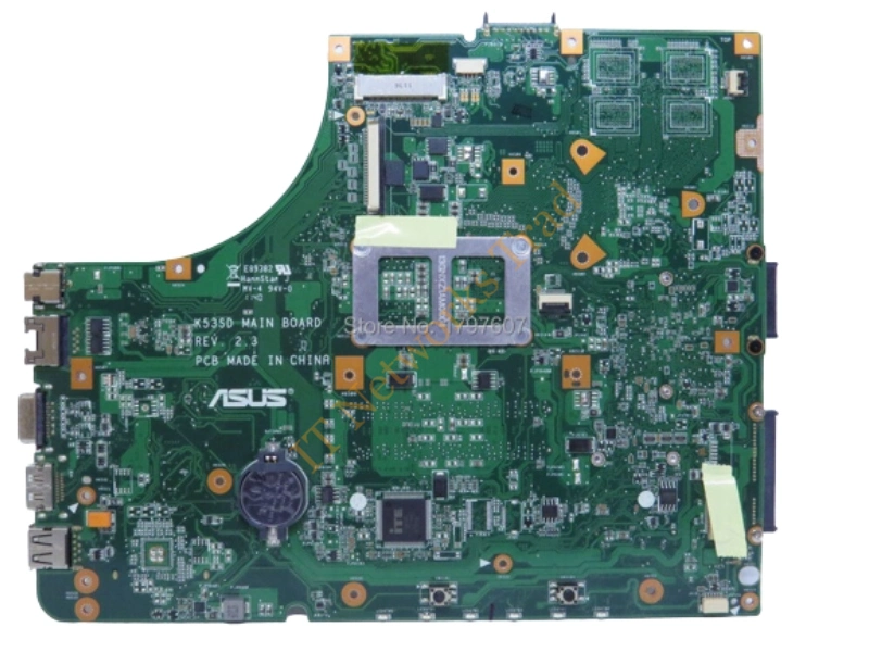 60-N3CMB1300-D08 ASUS U43f Series Intel Laptop Motherboard Socket-989