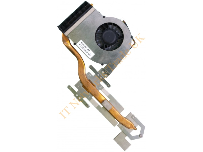 60.4CN07.001 Dell Laptop ATI Heatsink and Fan Inspiron 1750 Fans And Heatsink Combo