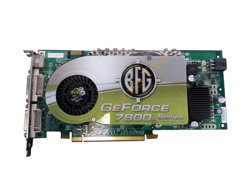 600-10347-0002-300 nVidia GeForce 7800 256MB PCI Express Dual DVI Video Graphics Card