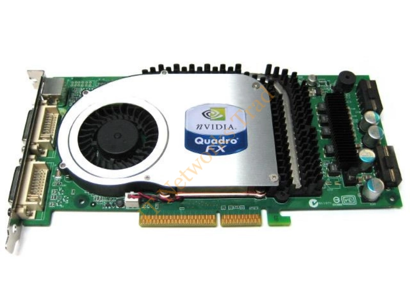 600-50201-0002-202 nVidia Quadro FX 4000 256MB 256-Bit GDDR3 Dual DVI AGP 8x Video Graphics Card