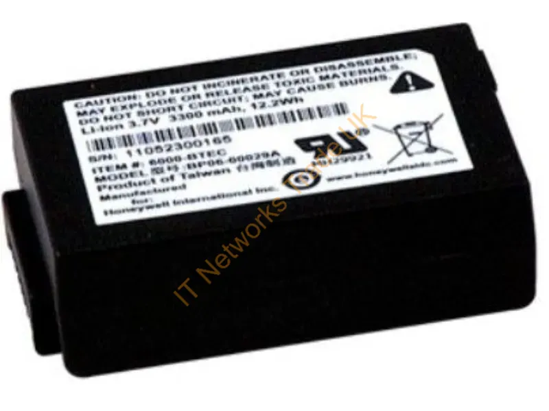 6000-BTSC - Honeywell 6000-Btsc Handheld Mobile Computer Spare Part Battery