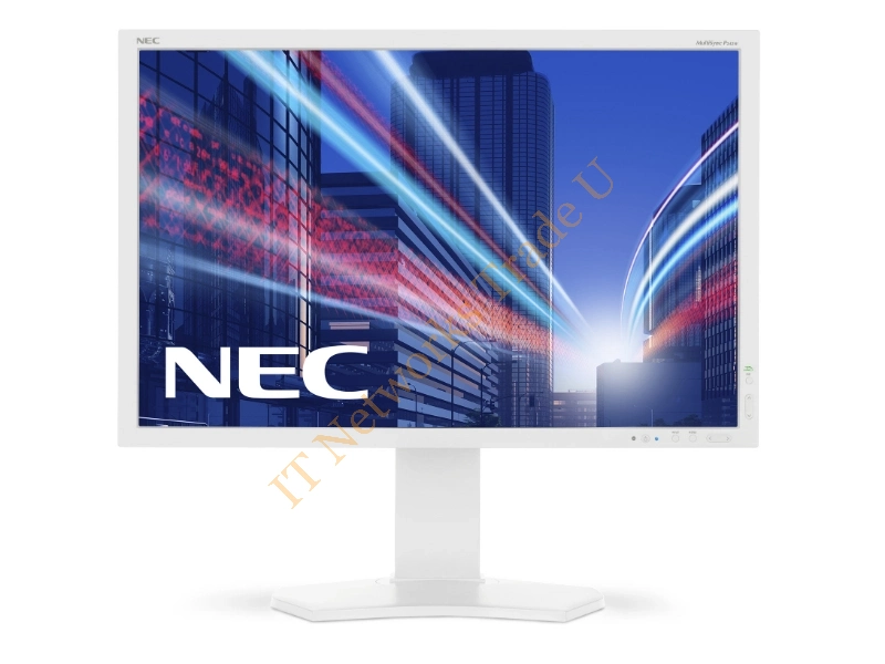 60003418 - NEC MultiSync P242W 24.1" LED Flat White computer monitor