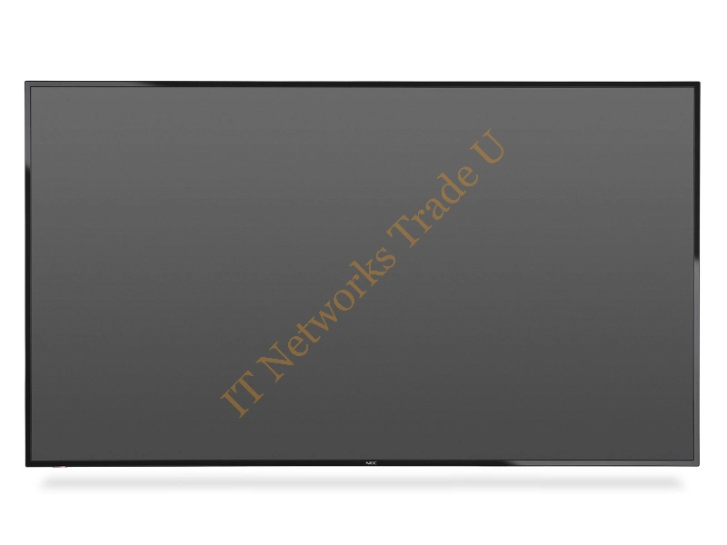 60004024 - NEC MultiSync E656 Digital signage flat panel 65" LED Full HD Black LED TV