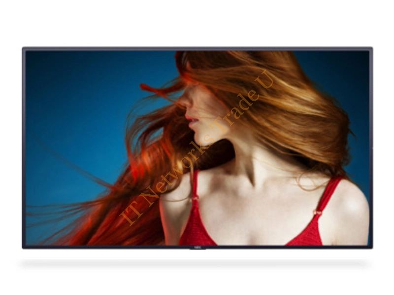 60004317 - NEC V series V754Q Digital signage flat panel 75" LED 4K Ultra HD Black LED TV