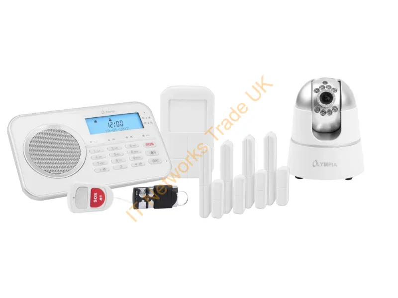 6004 - Olympia Protect 9881 security alarm system White
