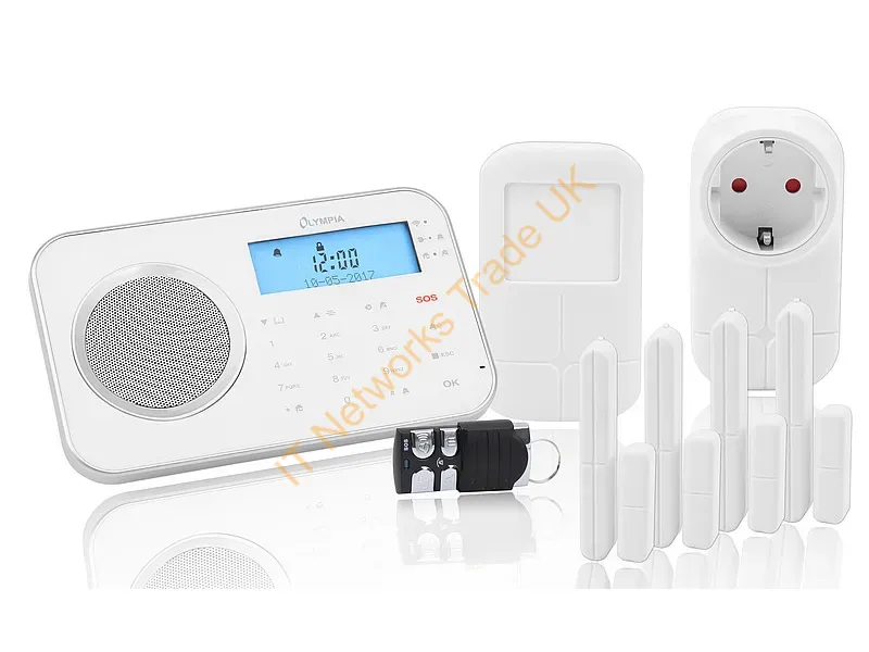 6006 - Olympia ProHome 8762 security alarm system Wi-Fi White