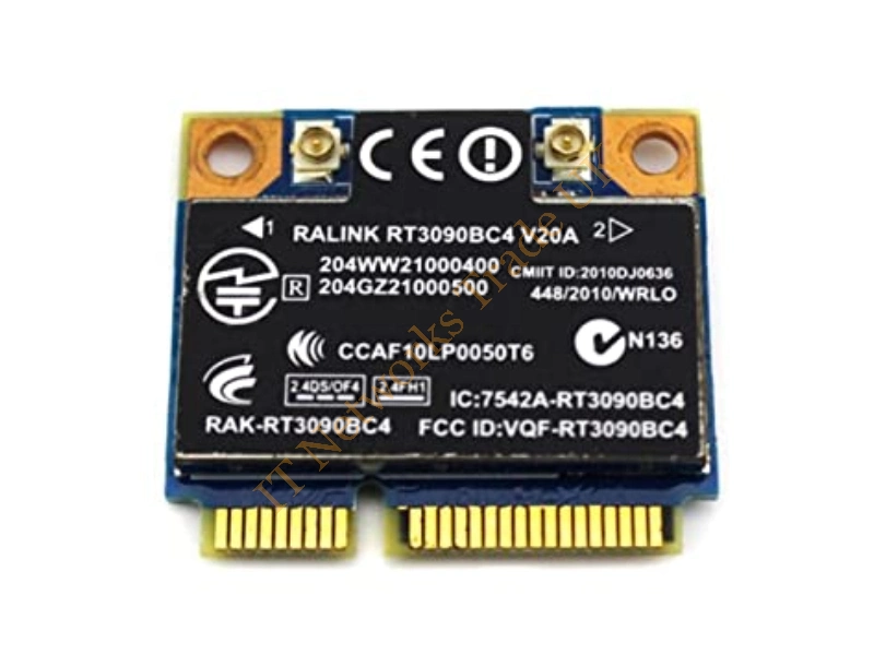 602992-001 HP Realink RT3090BC4 802.11b/g/n 1x1 Wi-Fi and Bluetooth 2.1+EDR Combo Adapter Wireless LAN Card
