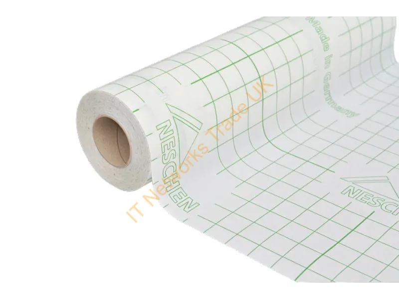 6043979 - Neschen 6043979 adhesive cover film Transparent 220 x 25000 mm Bio-Polyethylene (Bio-PE)