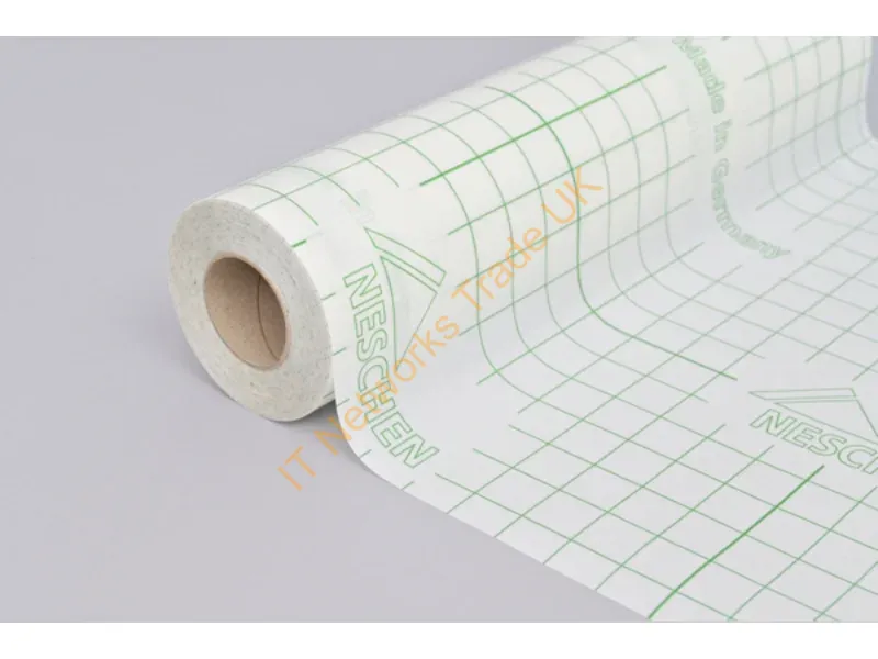 6043986 - Neschen 6043986 adhesive cover film Transparent 25000 x 360 mm Bio-Polyethylene (Bio-PE), Low Density Polyethylene (LDPE)