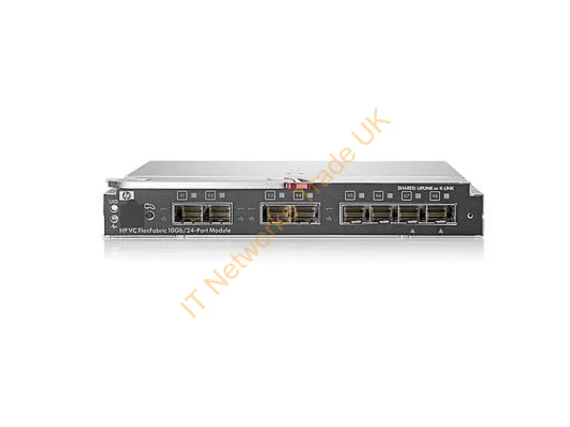 605865-B21 HP Virtual Connect FlexFabric 10GB/s 24-Ports Interconnect SAN Switch Module